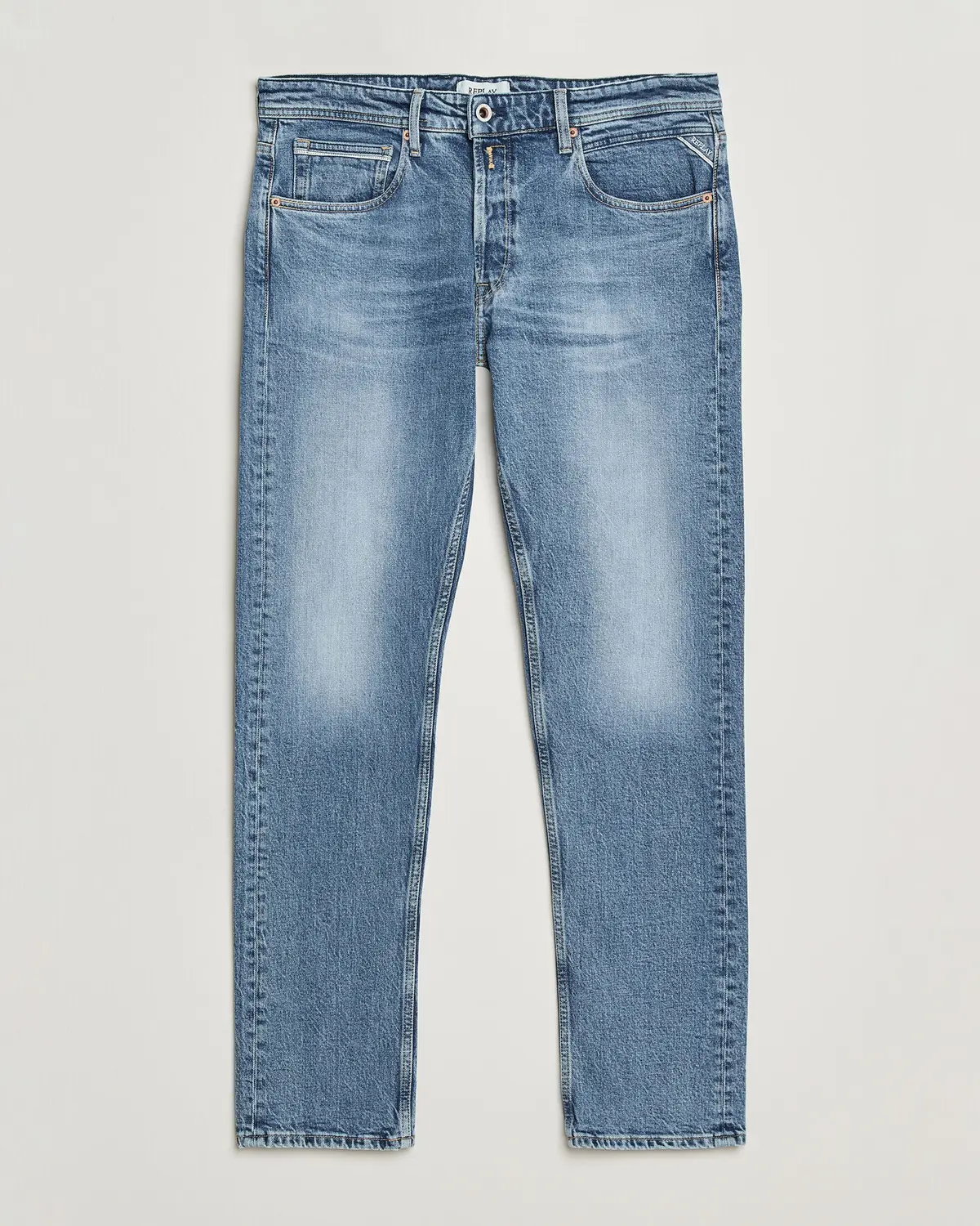 Replay Grover Heritage Original Stretch Jeans Light Blue