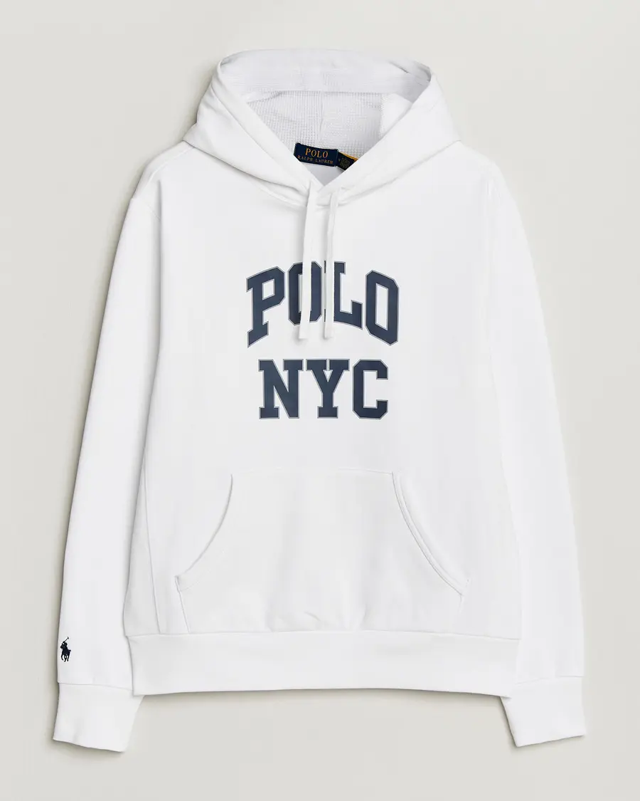 Polo Ralph Lauren Athletic Fleece Hoodie White