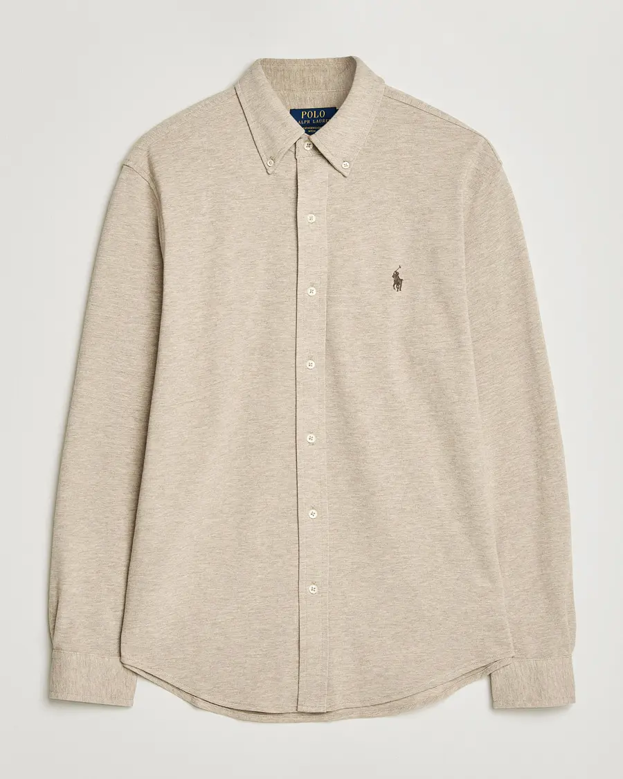 Polo Ralph Lauren Featherweight Mesh Shirt Tuscan Beige