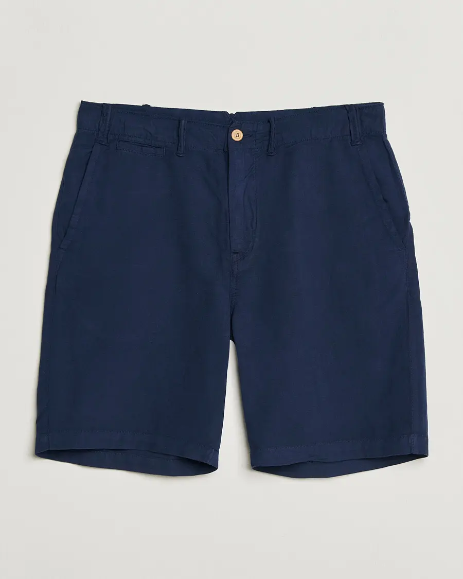 Polo Ralph Lauren Cotton/Linen Shorts Spring Navy