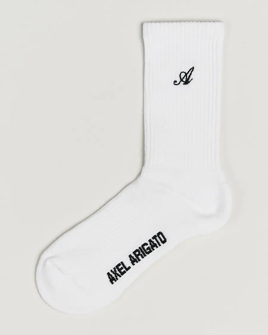 Axel Arigato Signature Socks White