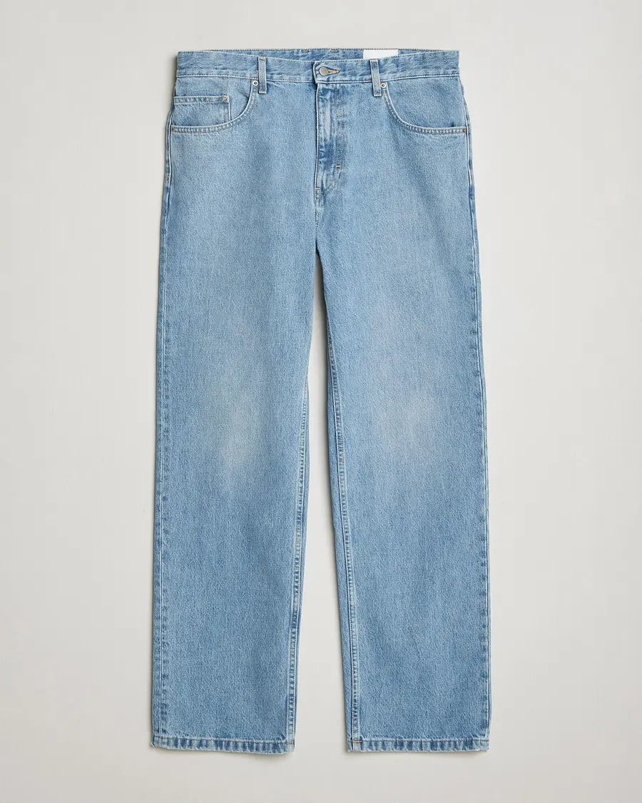 Axel Arigato Archive Straight Fit Jeans Light Blue