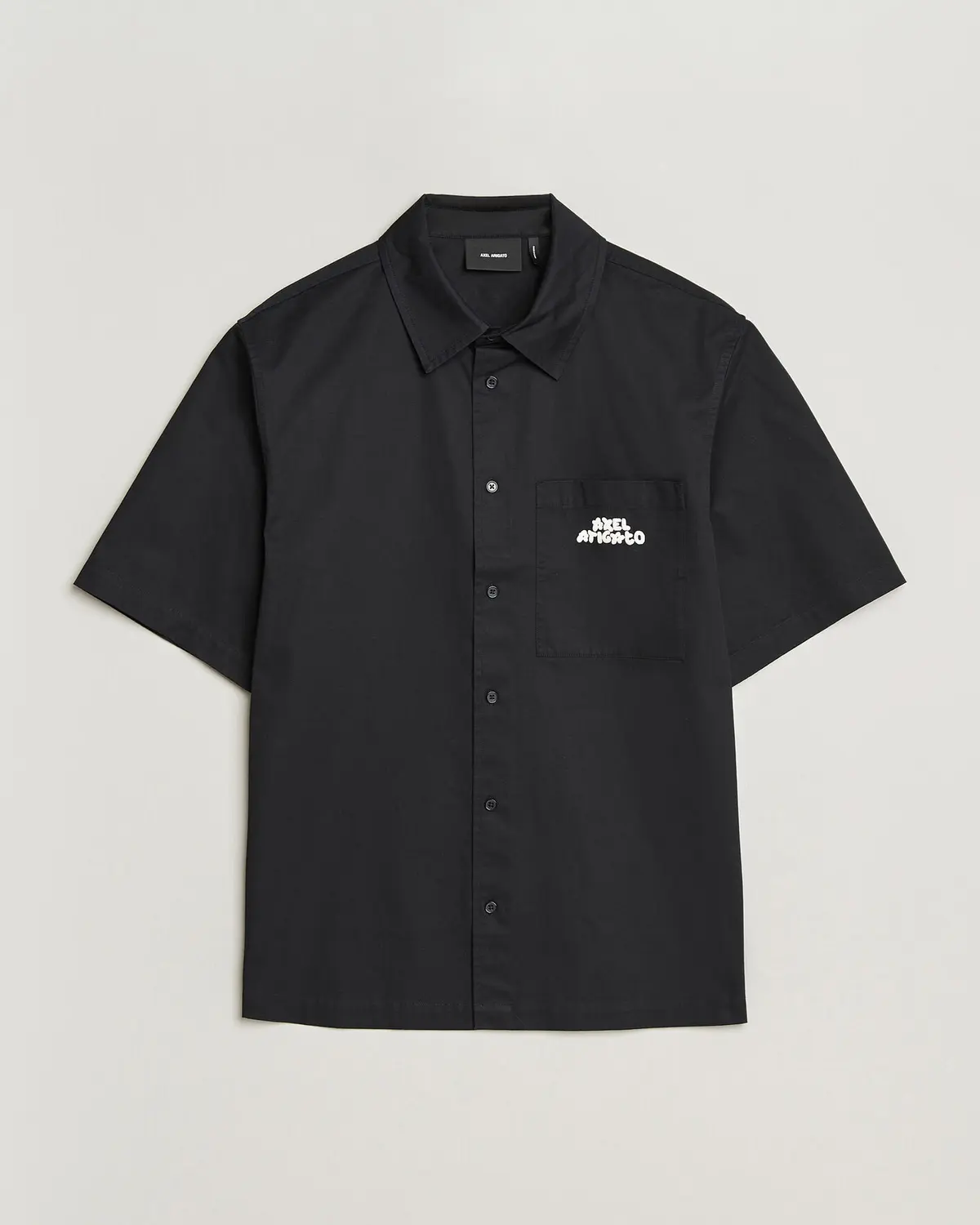 Axel Arigato Drew Short Sleeve Shirt Black