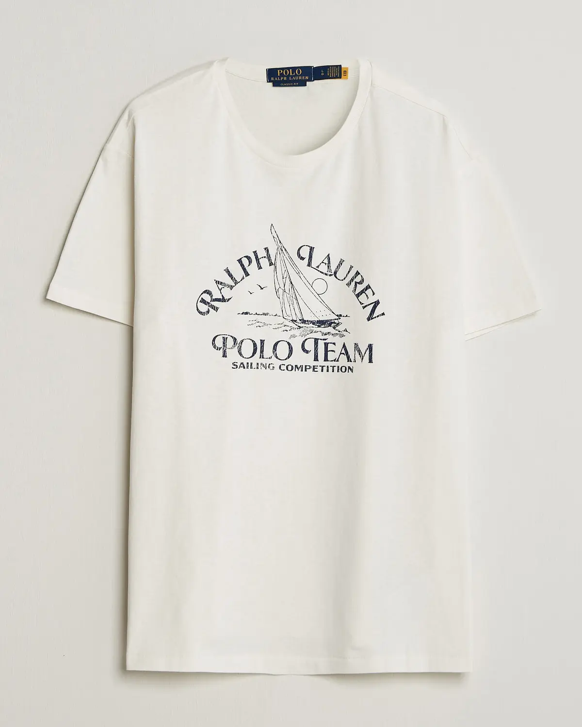 Polo Ralph Lauren Ralph's Beach Club Printed Tee Deckwash White