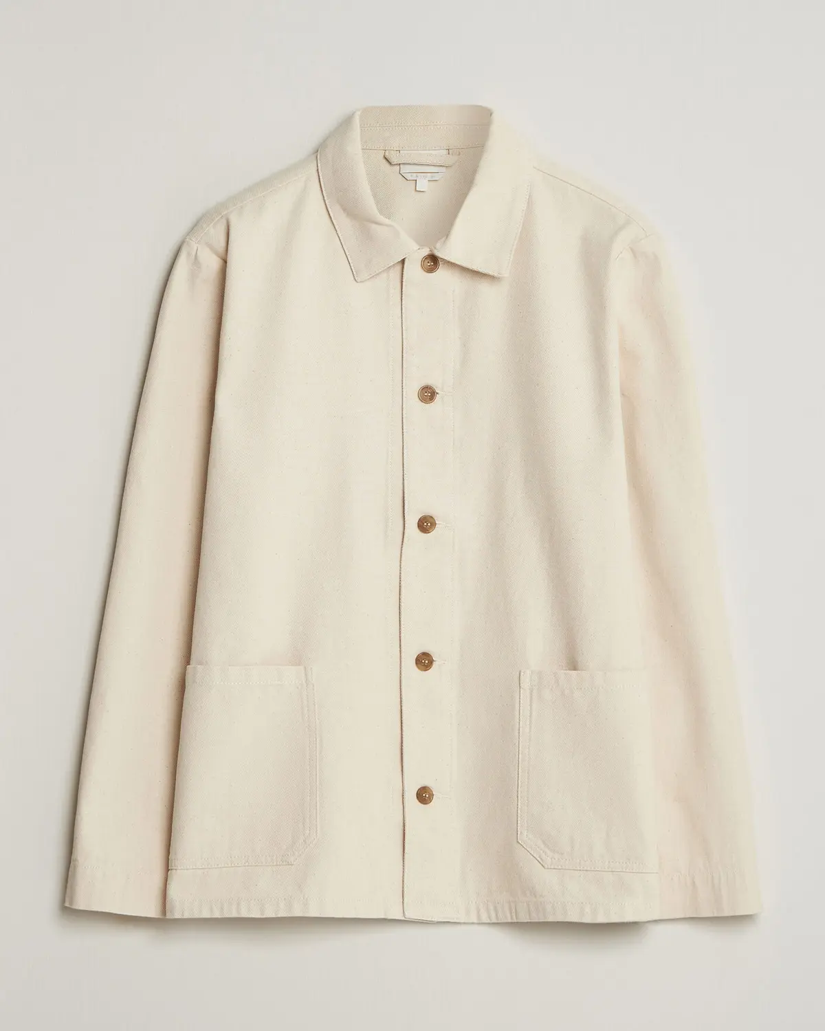 A.P.C. Kerlouan Denim Overshirt Ecru