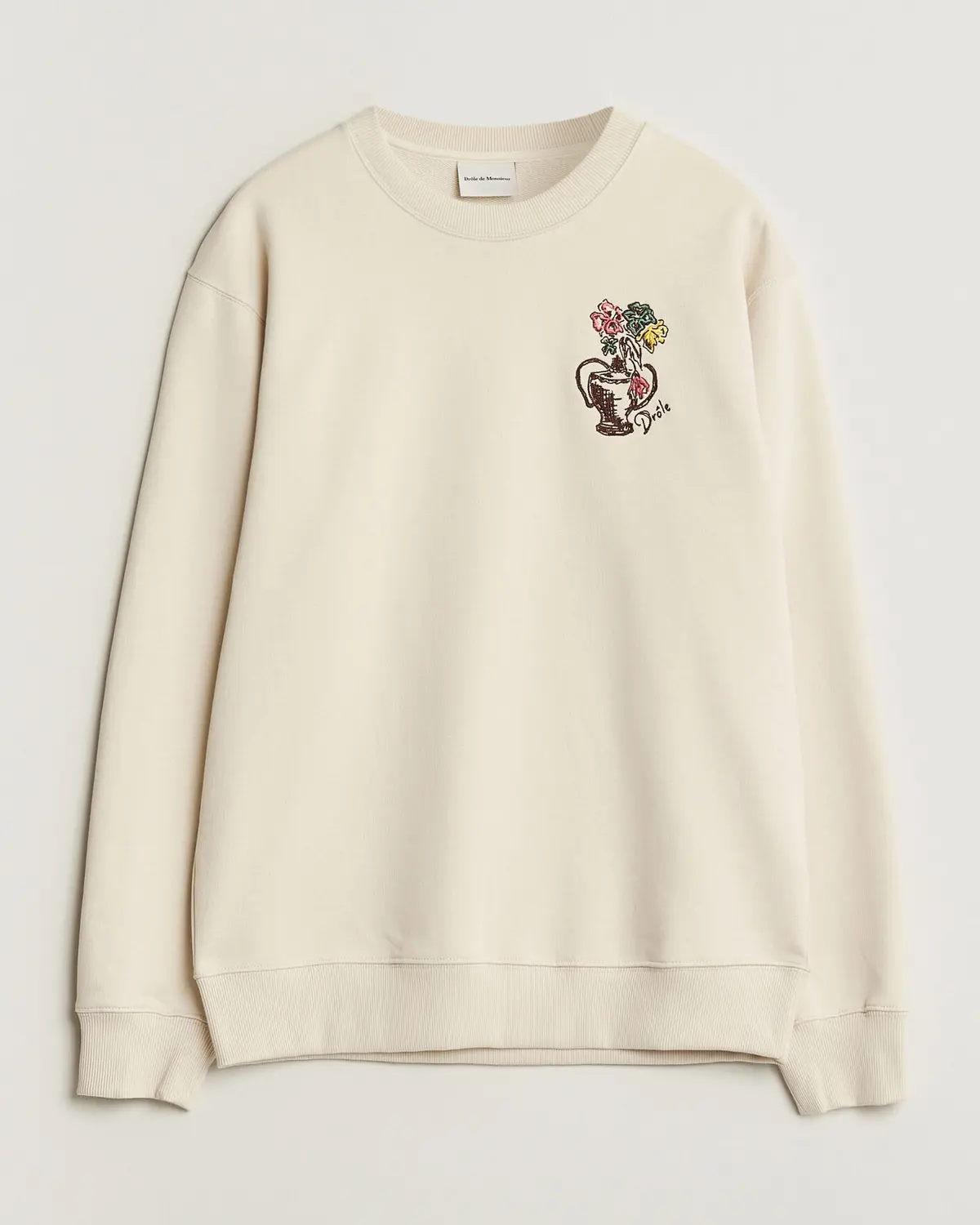 Drôle de Monsieur Vase Havana Sweatshirt Sand