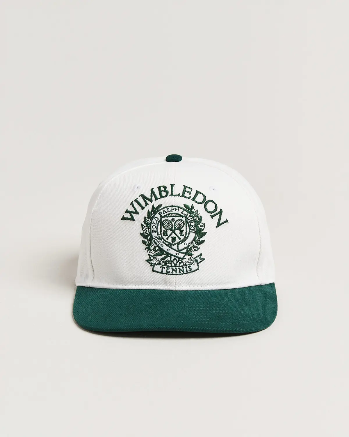 Polo Ralph Lauren Wimbledon Cap White/Moss Agate
