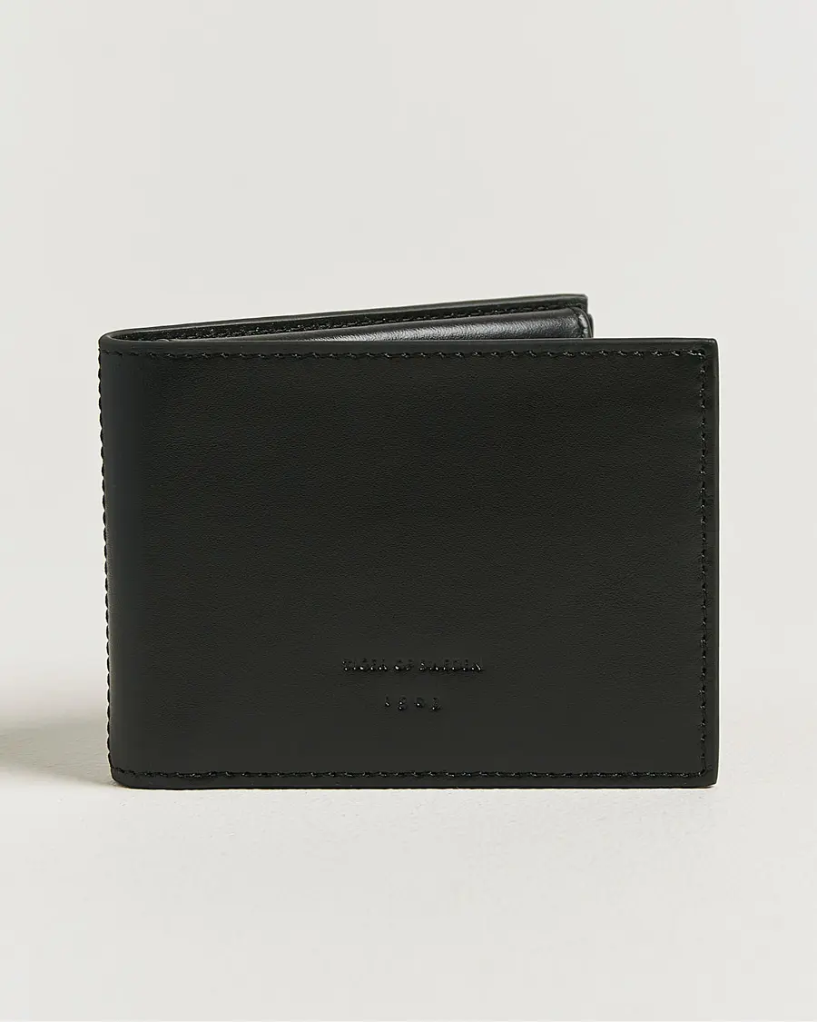 Tiger of Sweden Denariun Smooth Leather Wallet Black
