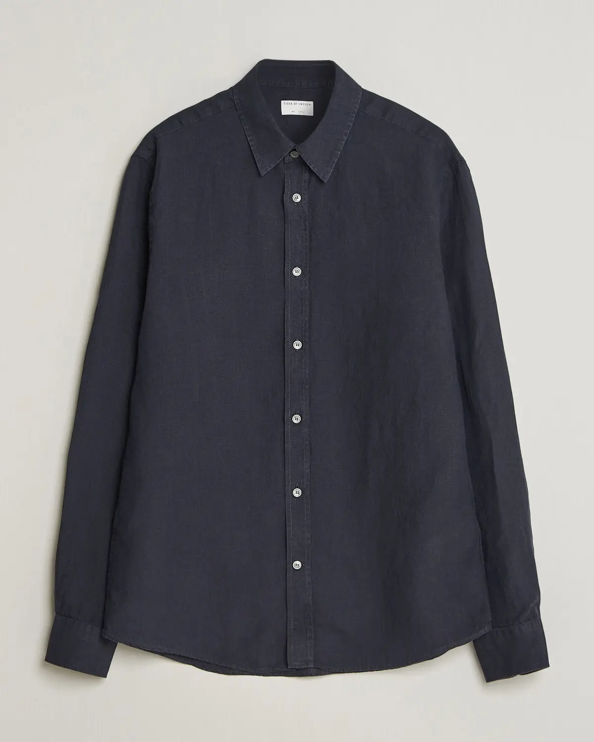 Tiger of Sweden Spenser Linen Shirt Midnight Blue