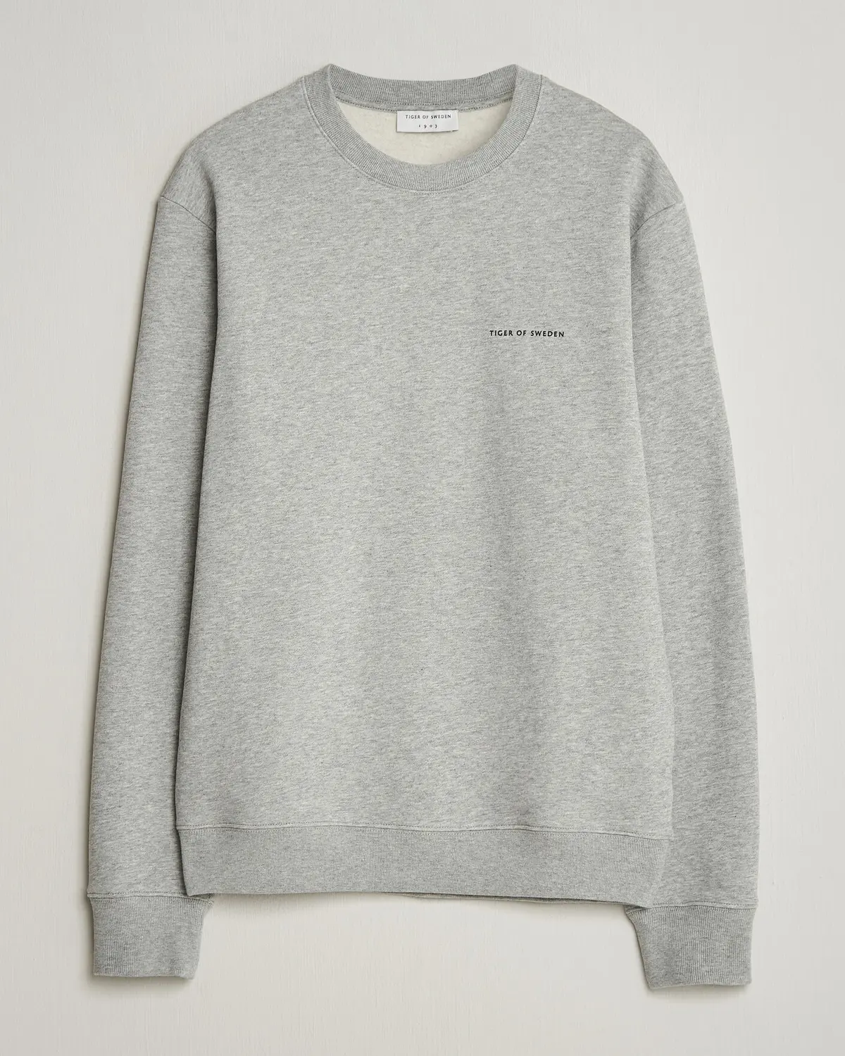 Tiger of Sweden Emerson Crew Neck Sweatshirt Grey Melange