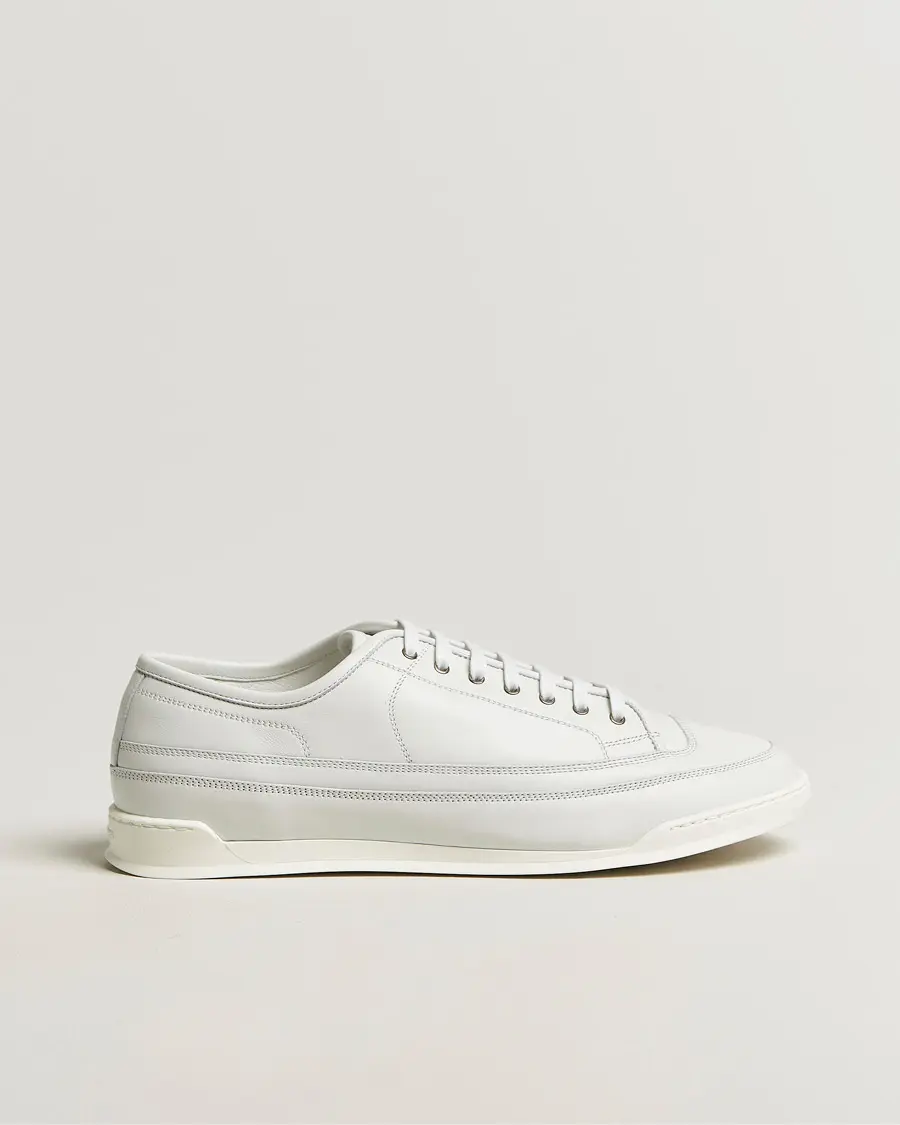 John Lobb Court Low Sneakers White