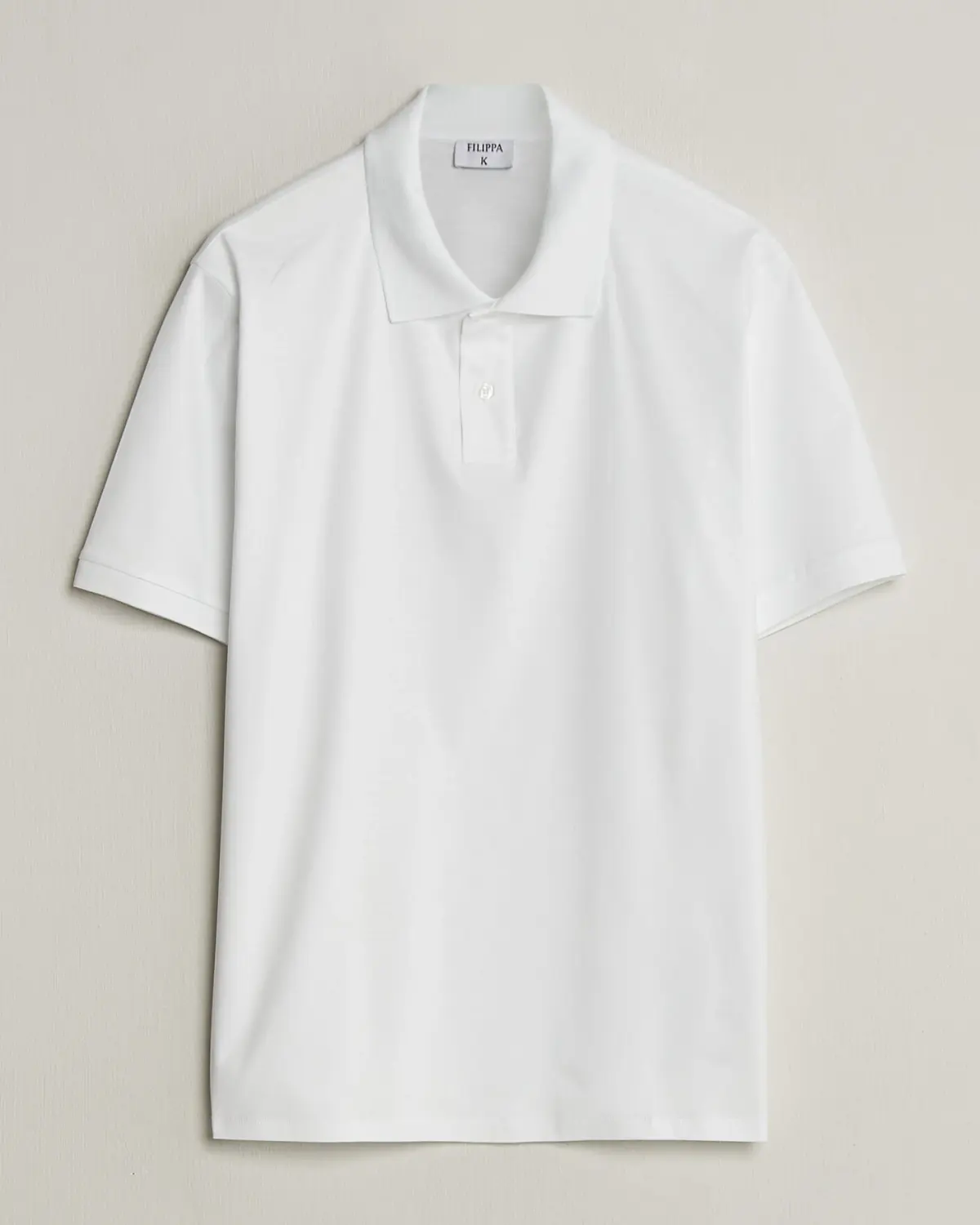 Filippa K Technical Cotton Polo White