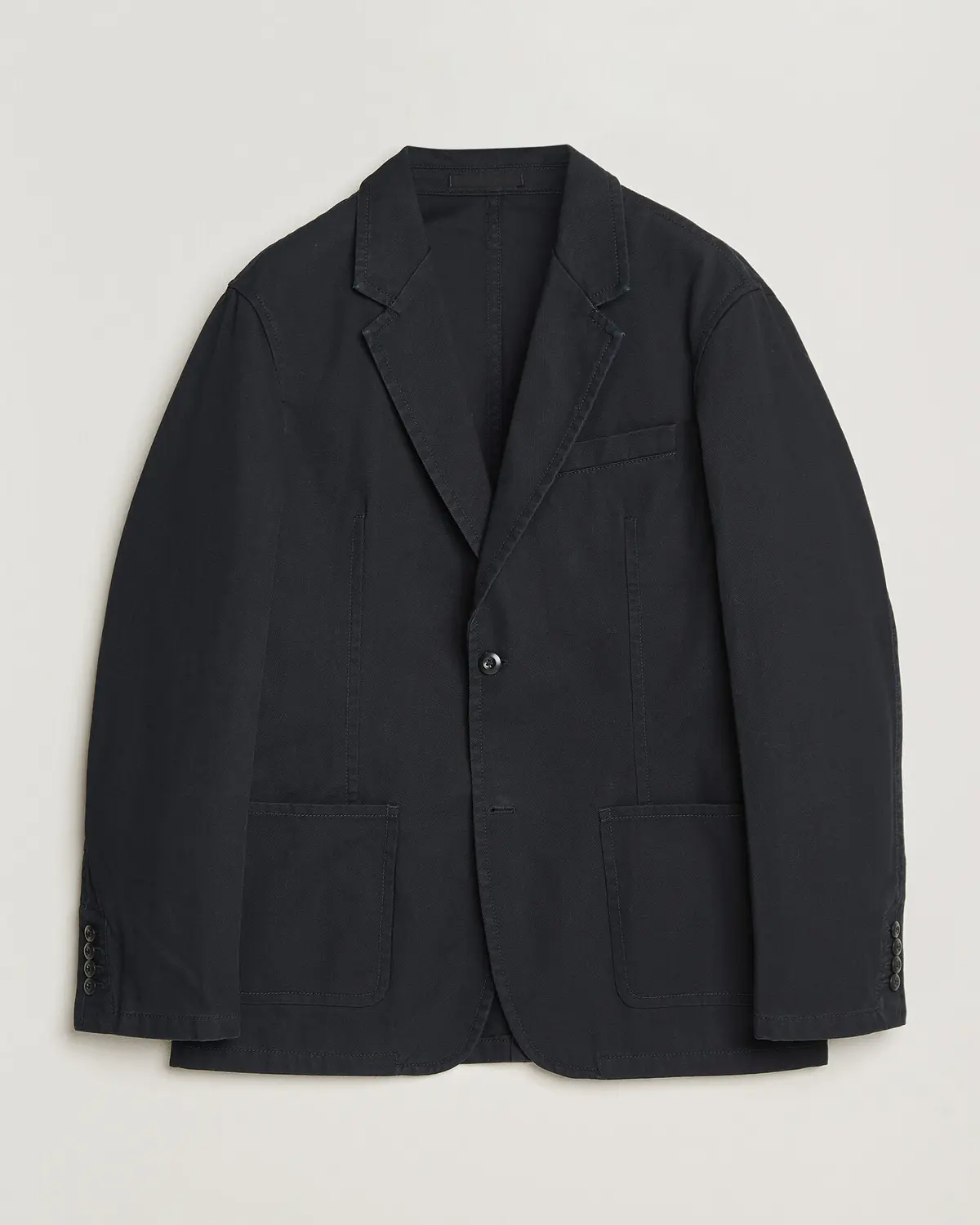 Filippa K Christopher Cotton Blazer Black