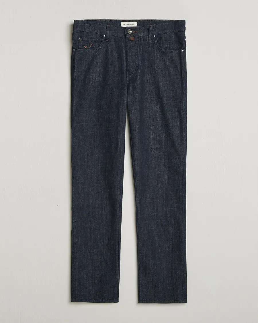 Jacob Cohën Edos Regular Straight Fit Stretch Jeans Dark Blue