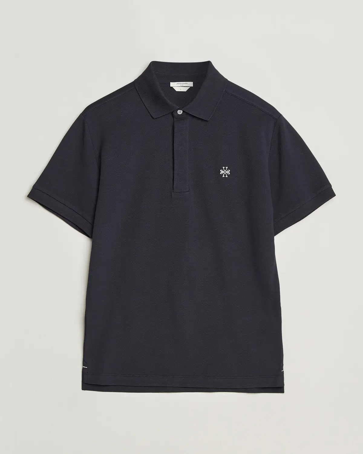 Jacob Cohën Cotton Polo Piquet Navy Blue