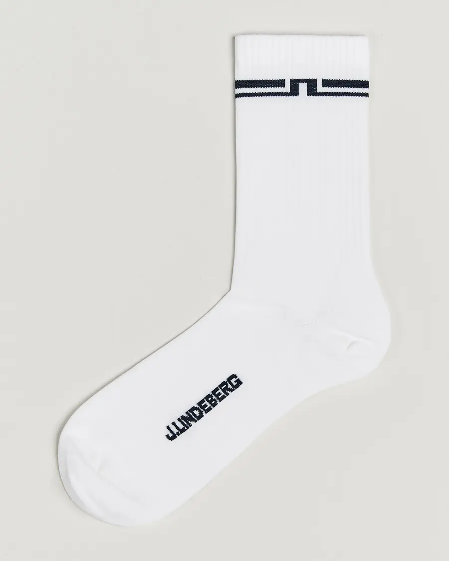 J.Lindeberg Stratton Golf Sock White