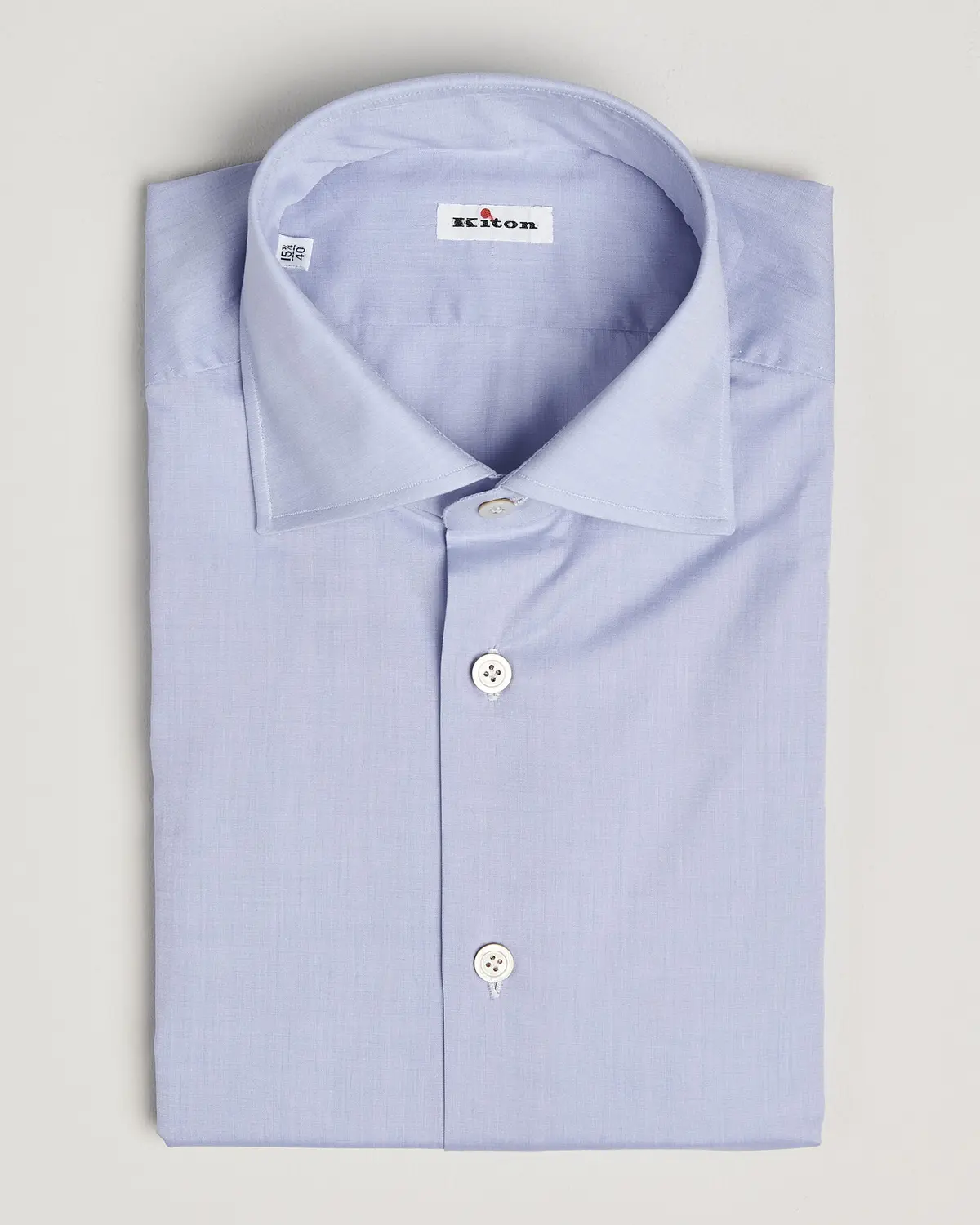 Kiton Slim Fit Dress Shirt Light Blue