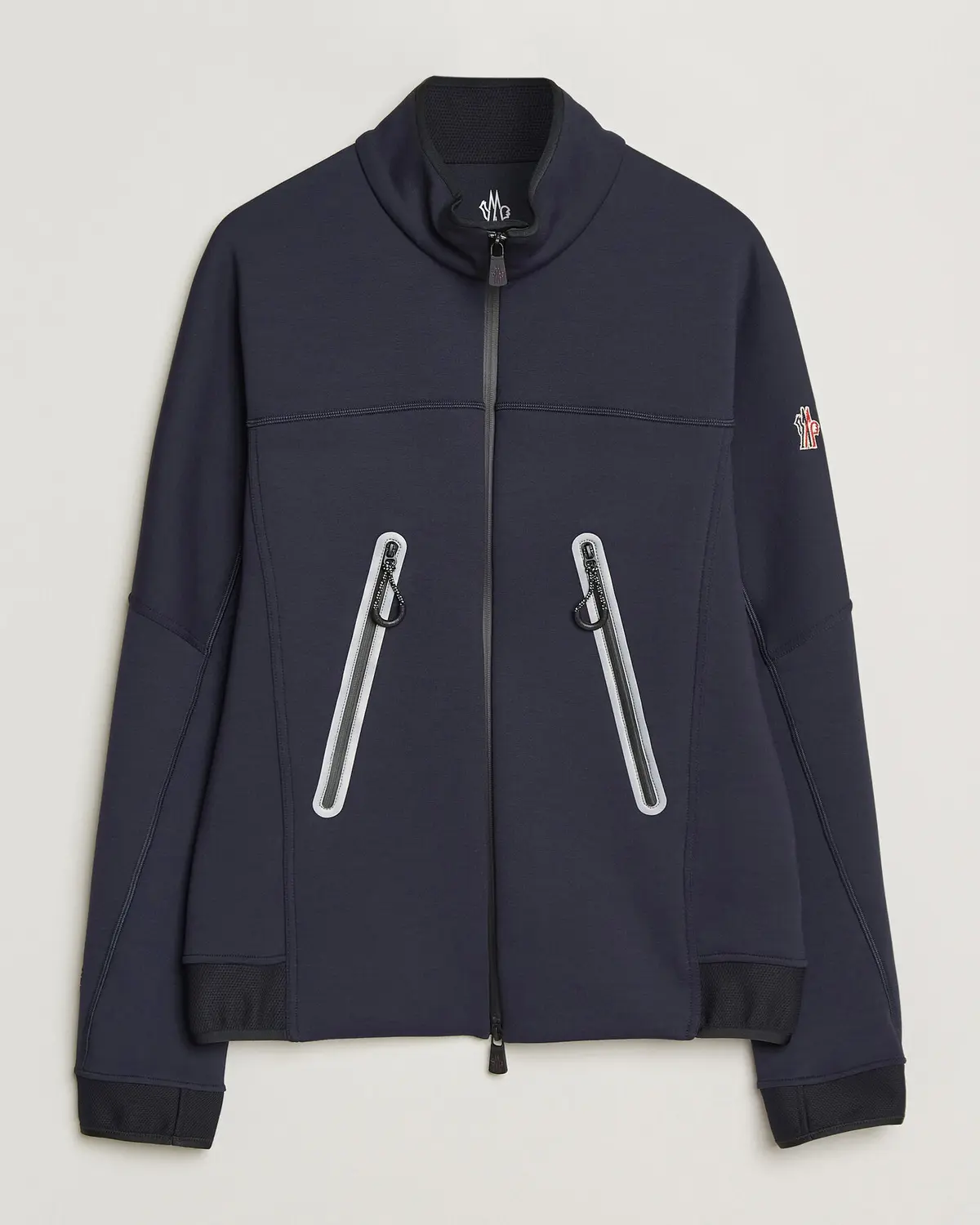 Moncler Grenoble Zip Up Cardigan Navy