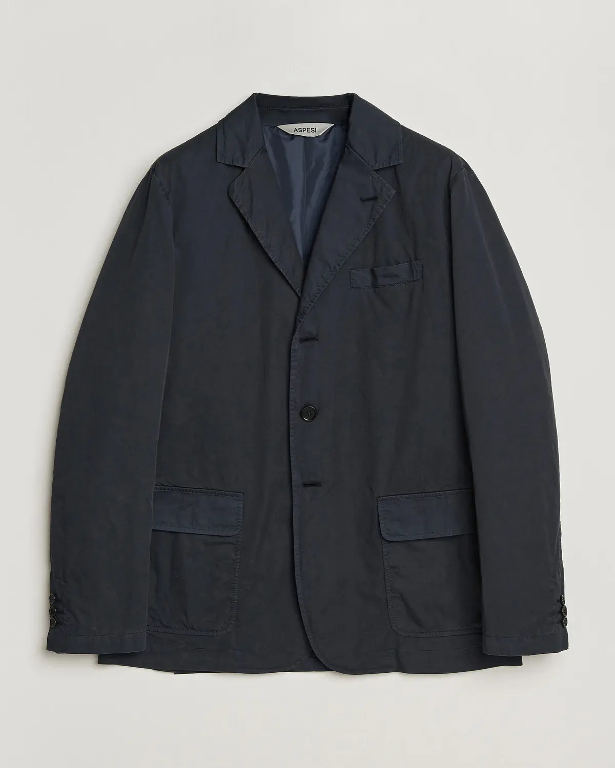 Aspesi Cotton Blazer Navy