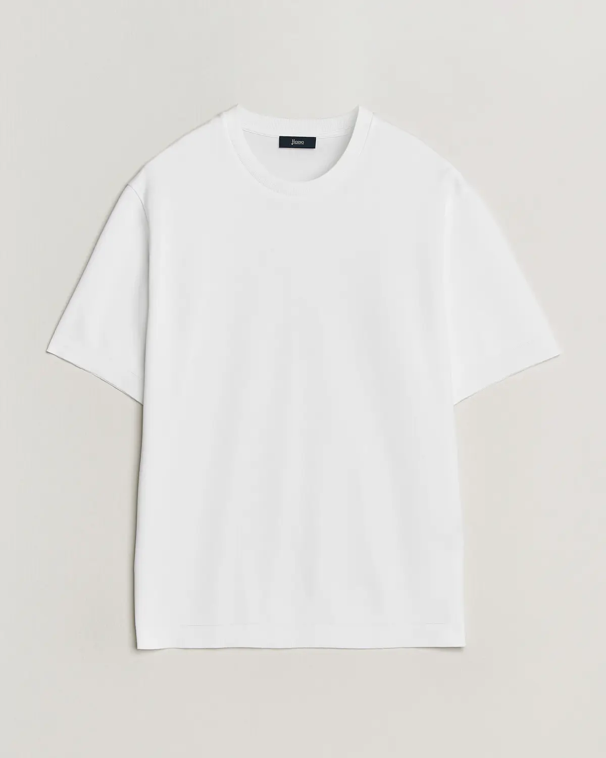 Herno Micro Piquet T-Shirt White