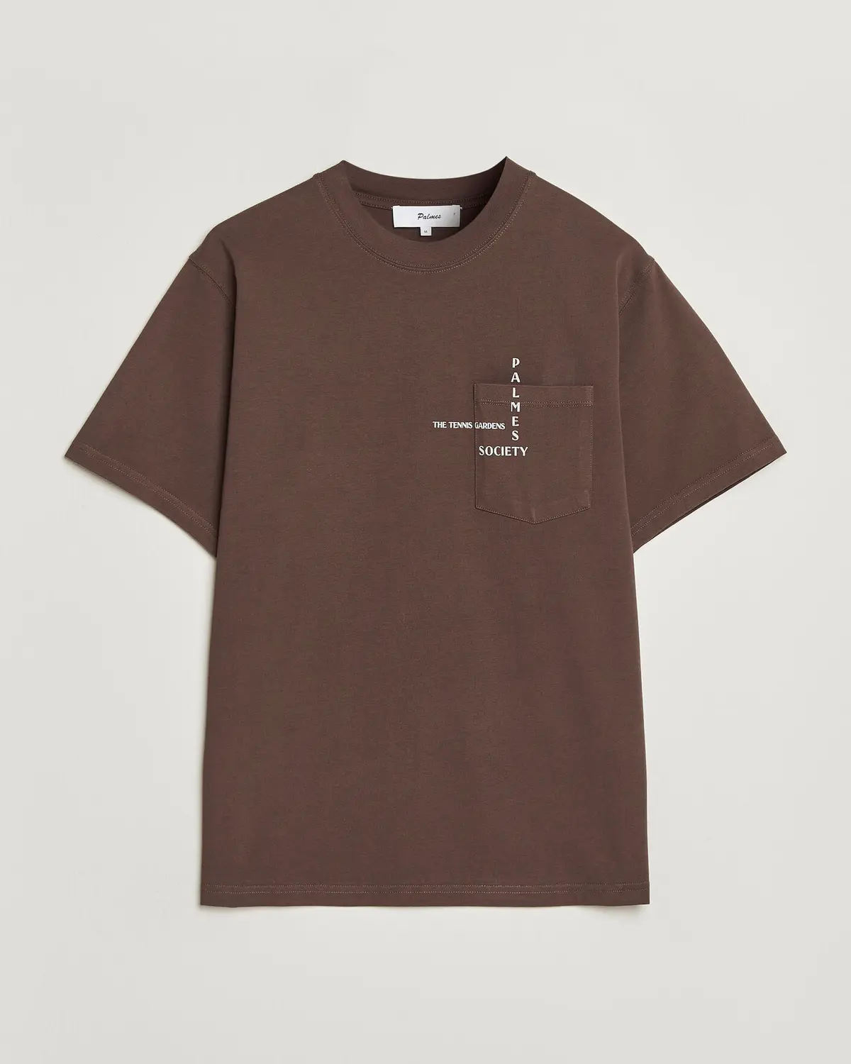 Palmes Ramus Pocket T-Shirt Brown