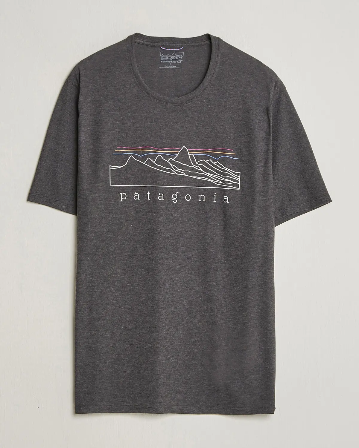 Patagonia Cap Cool Trail T-Shirt Ink Black
