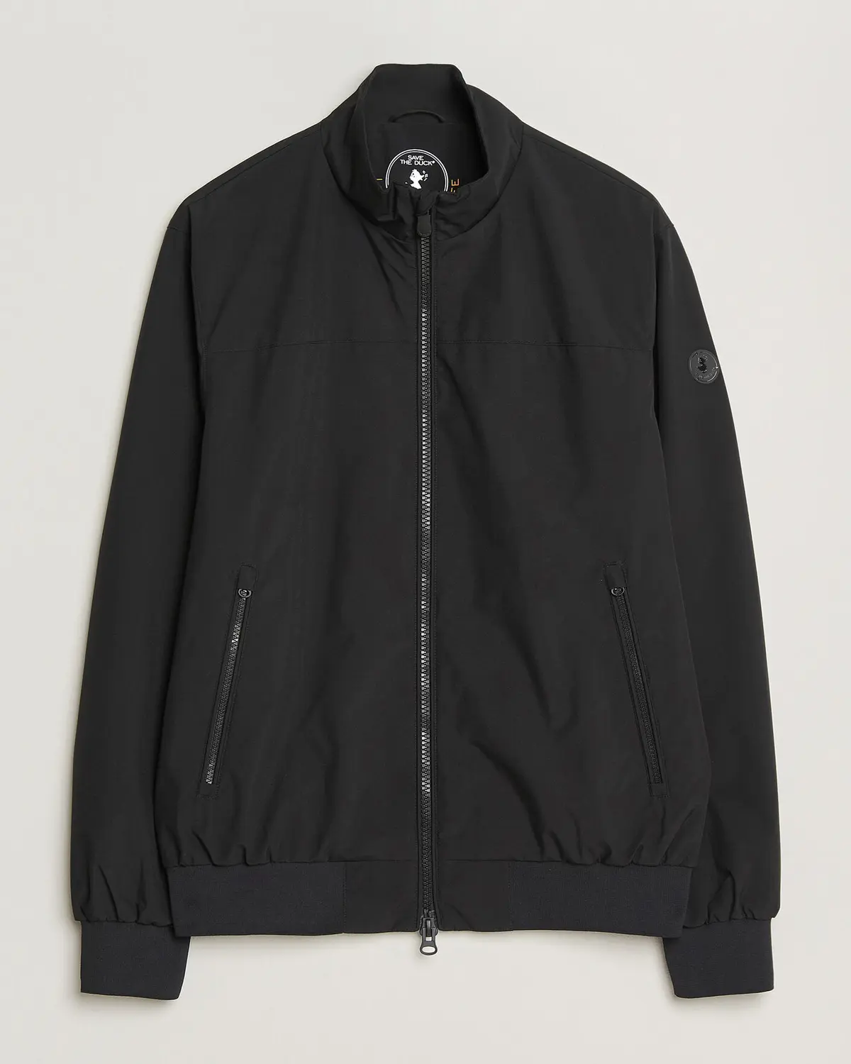 Save The Duck Finlay Nylon Harrington Jacket Black