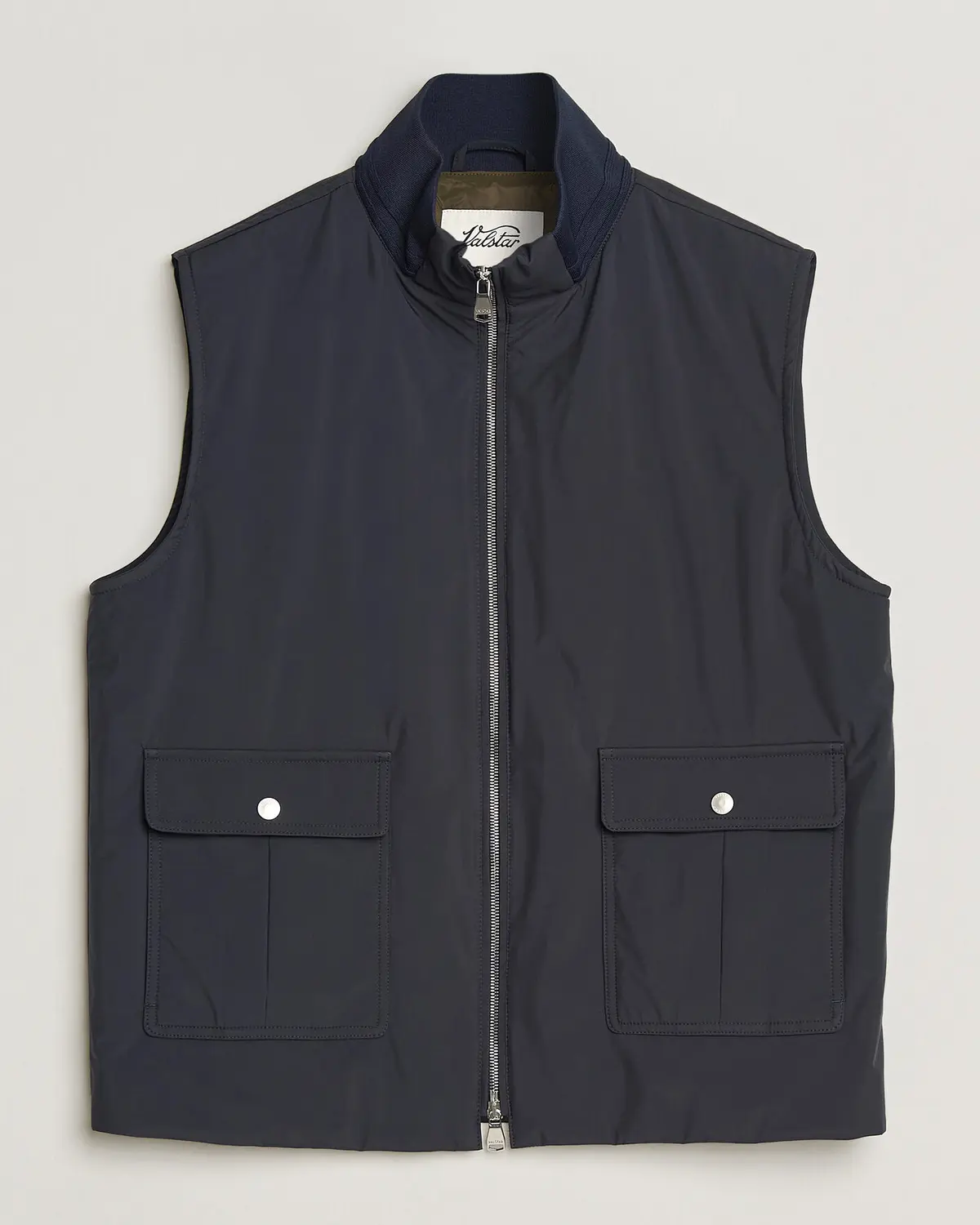 Valstar Nylon Zip Vest Navy