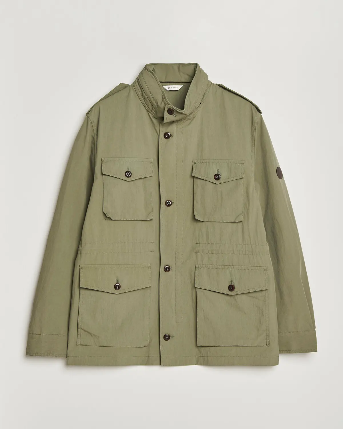 GANT Cotton Field Jacket Dry Herb Green