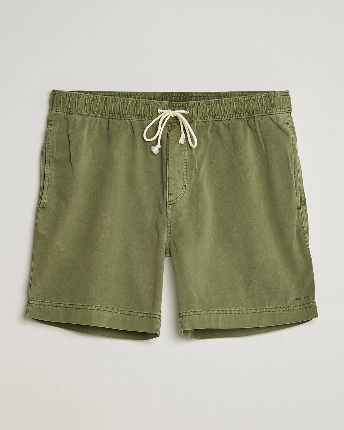 GANT Regular Fit Sunfaded Drawstring Dry Herb Green