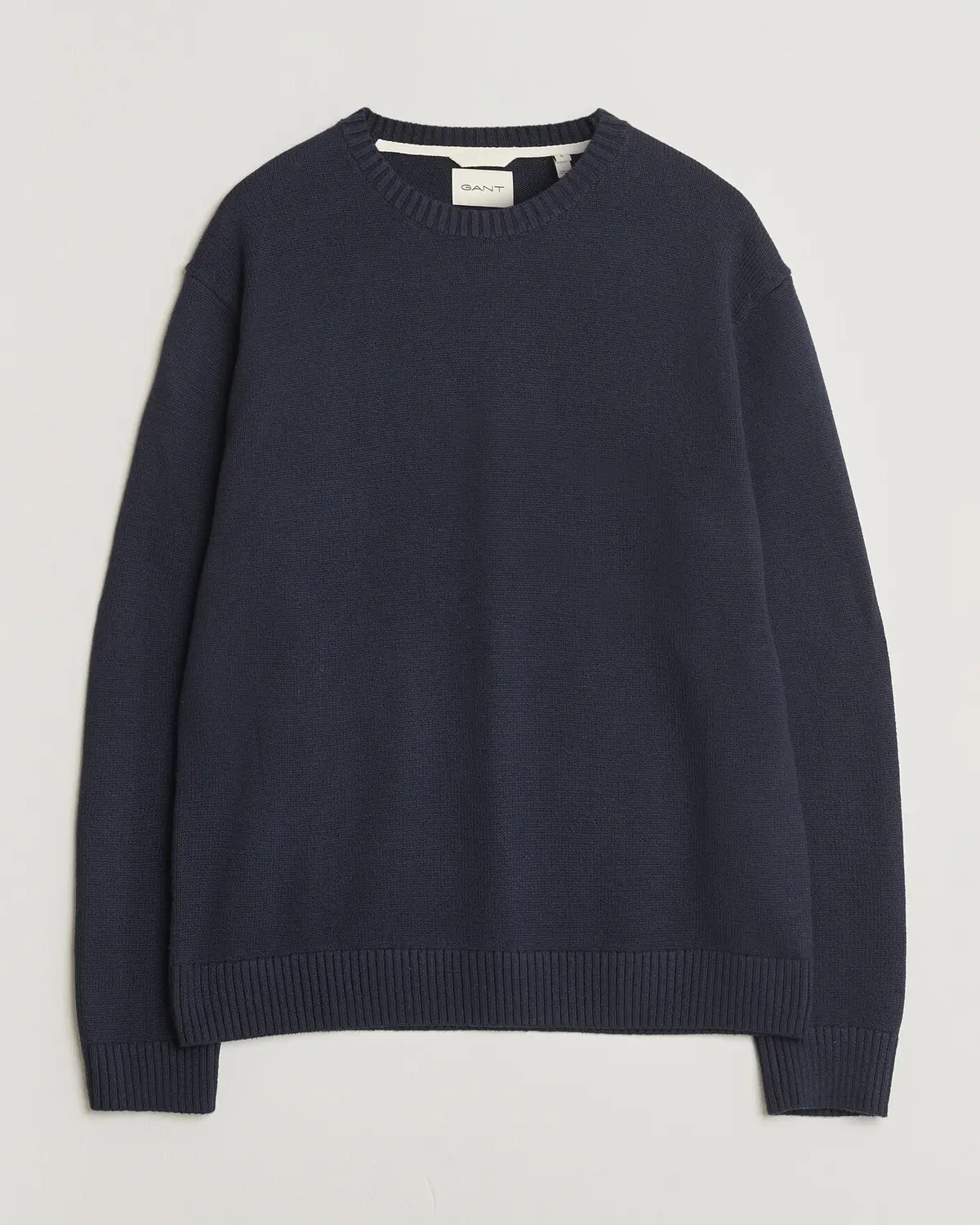GANT Cotton/Cashmere Knitted Sweater Evening Blue