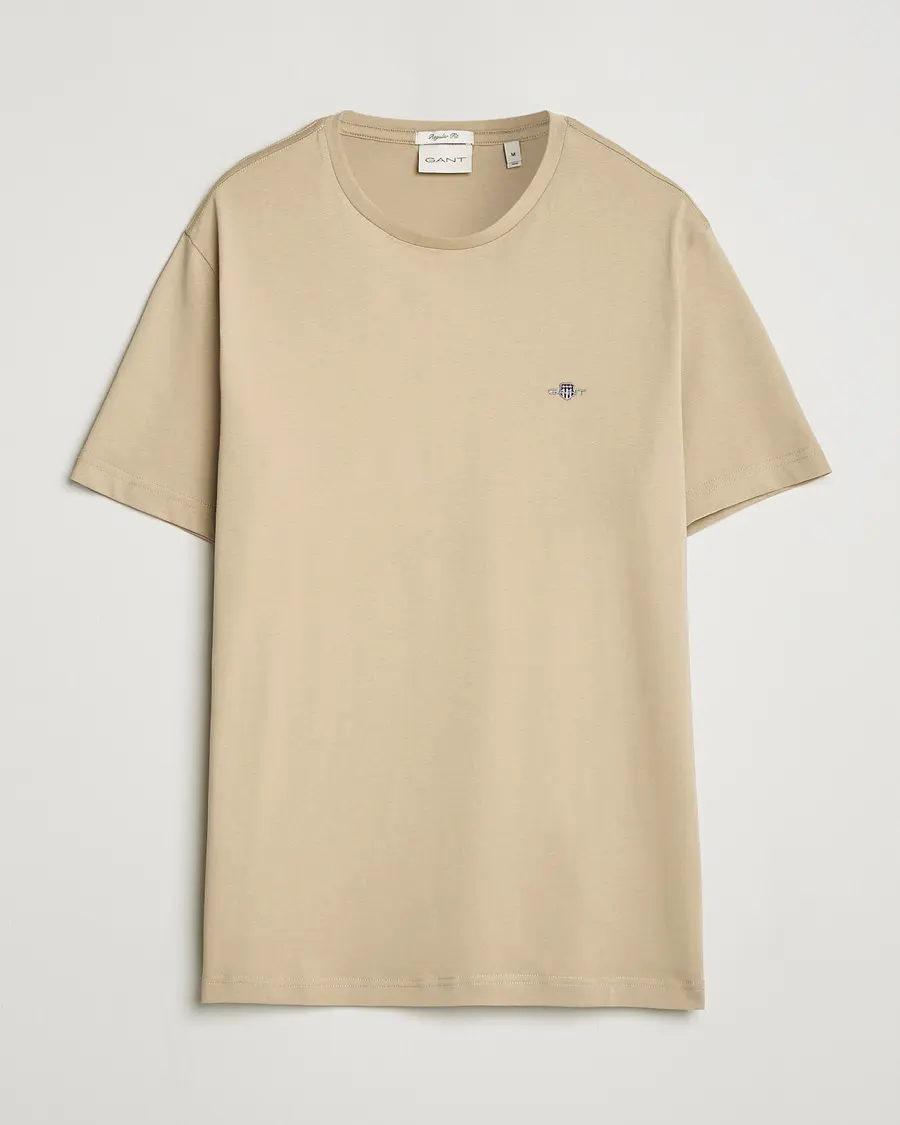 GANT The Original T-Shirt Oat Beige