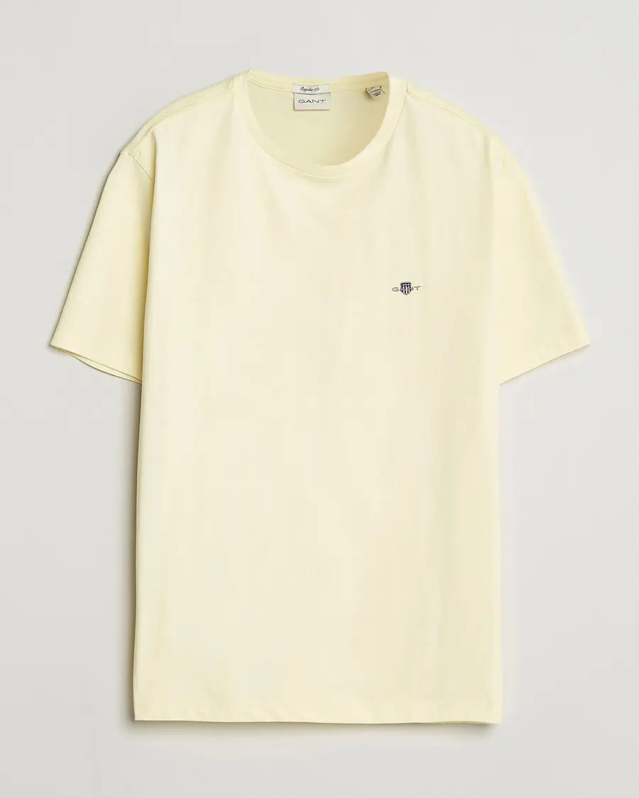 GANT The Original T-Shirt Vanilla Yellow