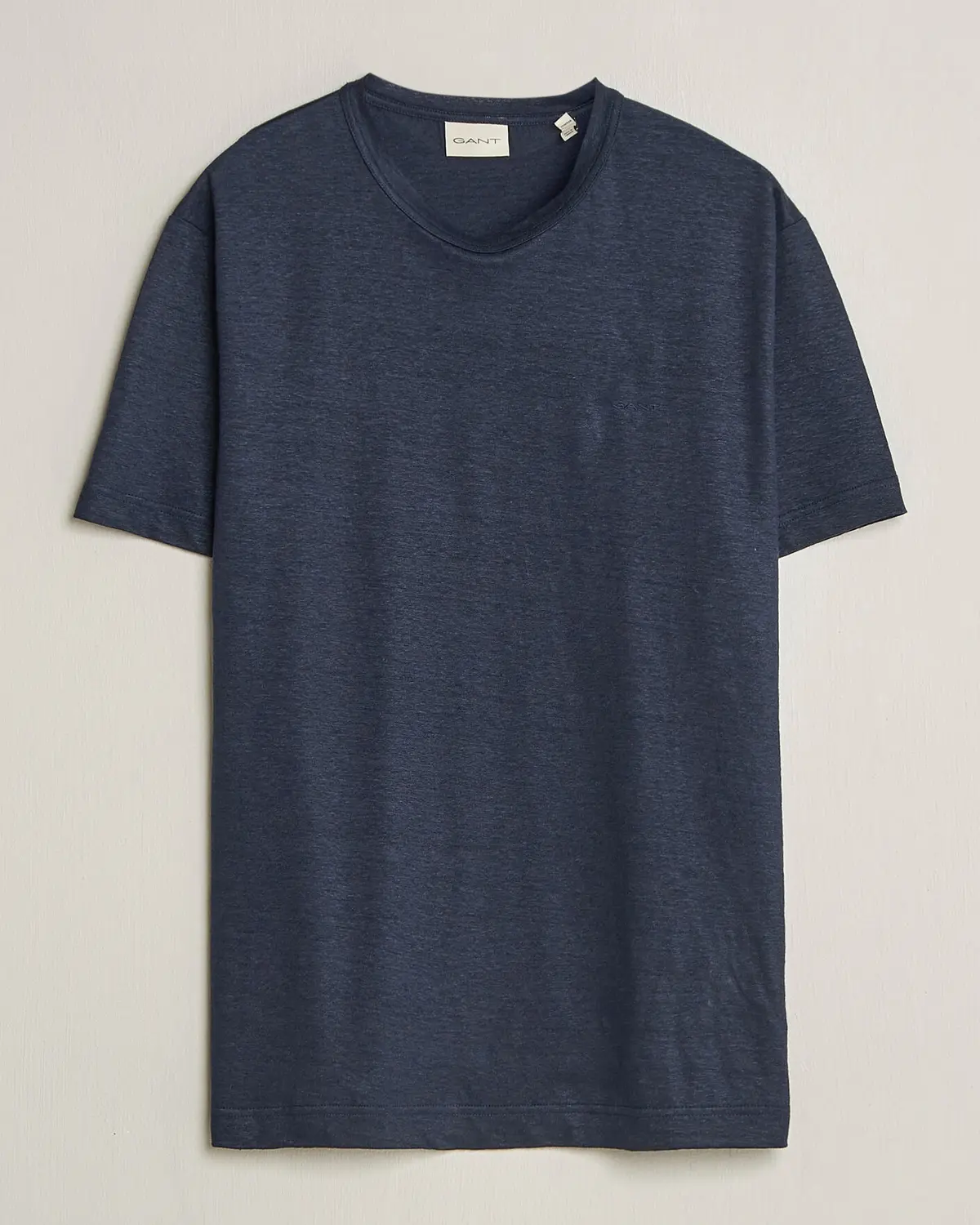 GANT Linen T-Shirt Evening Blue