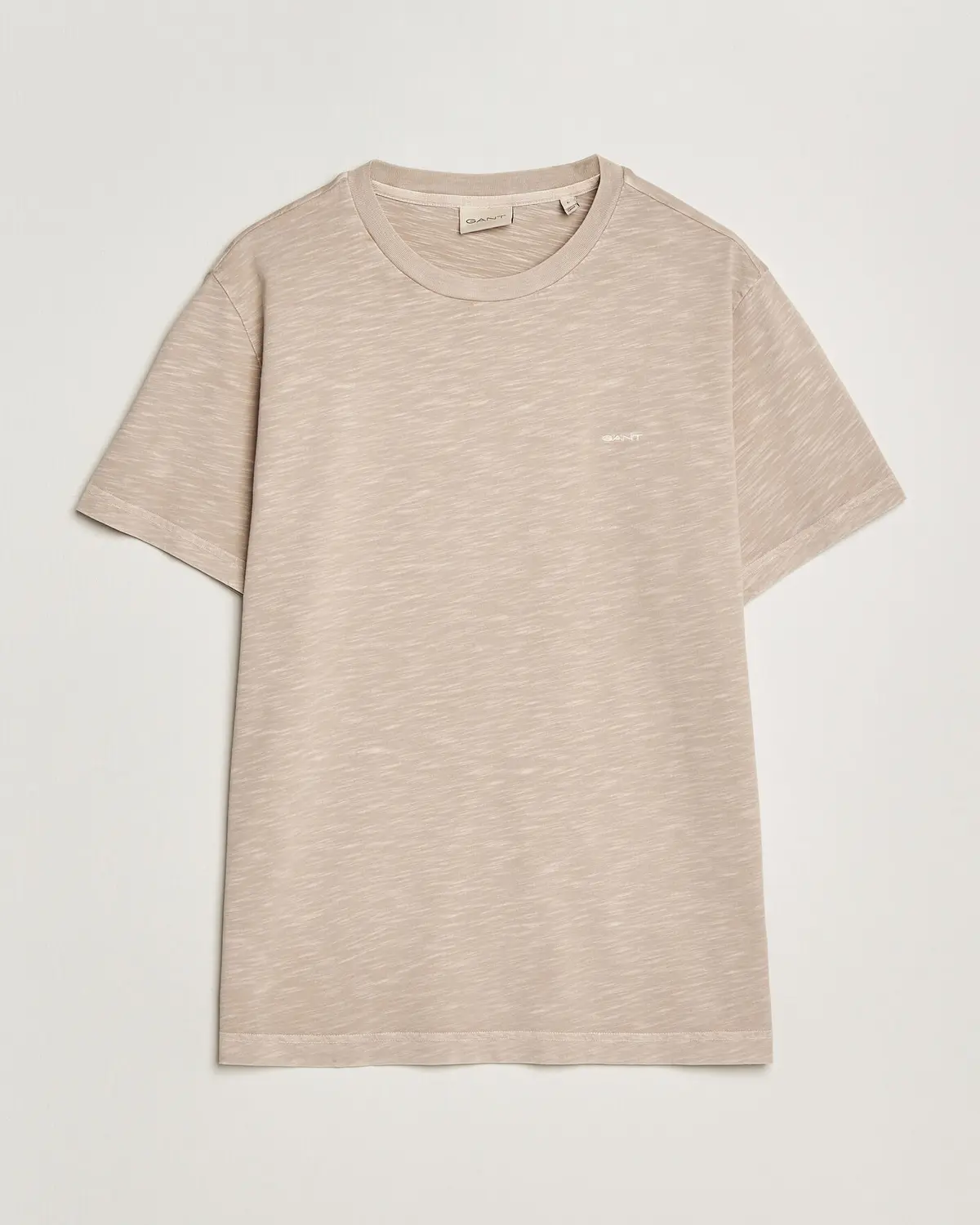 GANT Washed Slub T-Shirt Oat Beige