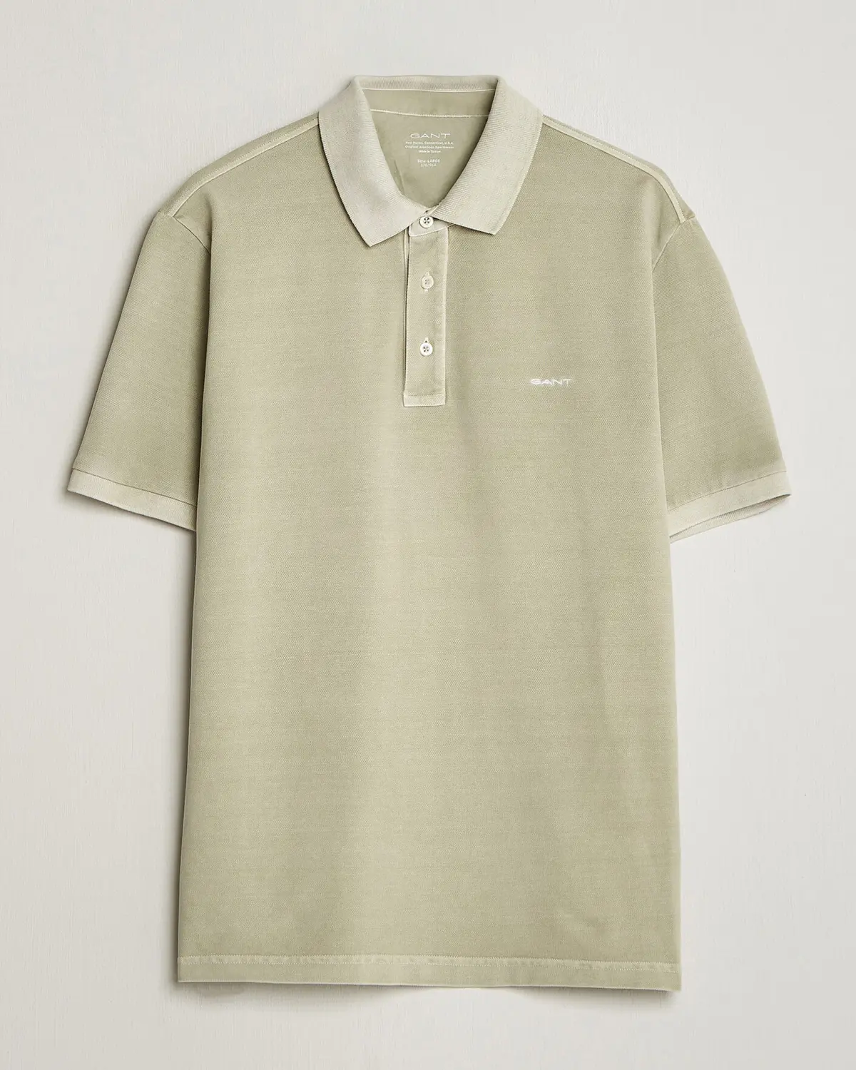 GANT Sunfaded Polo Milky Matcha