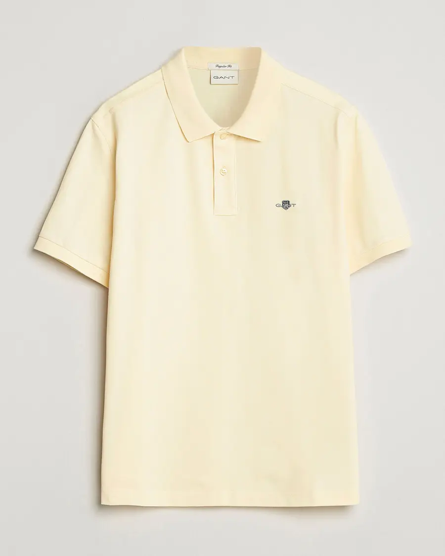 GANT The Original Polo Vanilla Yellow