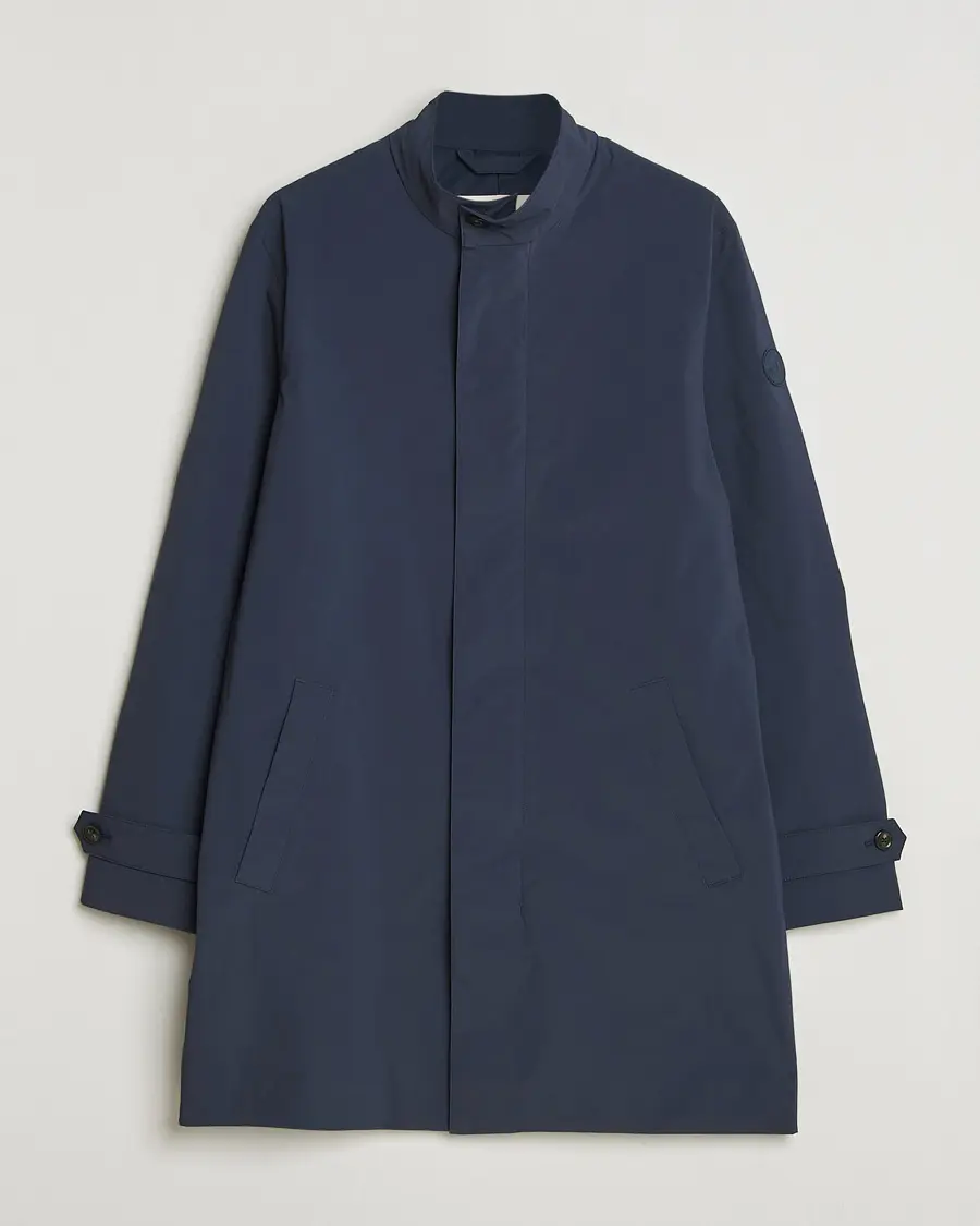GANT Lightweight Commuter Coat Evening Blue