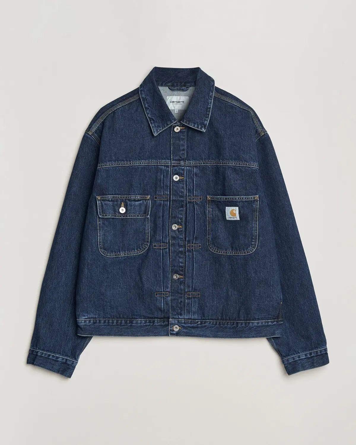 Carhartt WIP Belmar Denim Jacket Blue Stone Wash