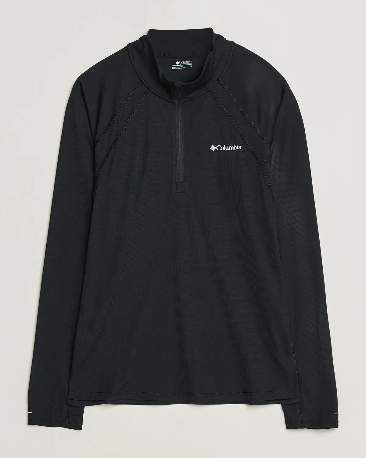 Columbia Stealth Spring Half-Zip T-Shirt Black