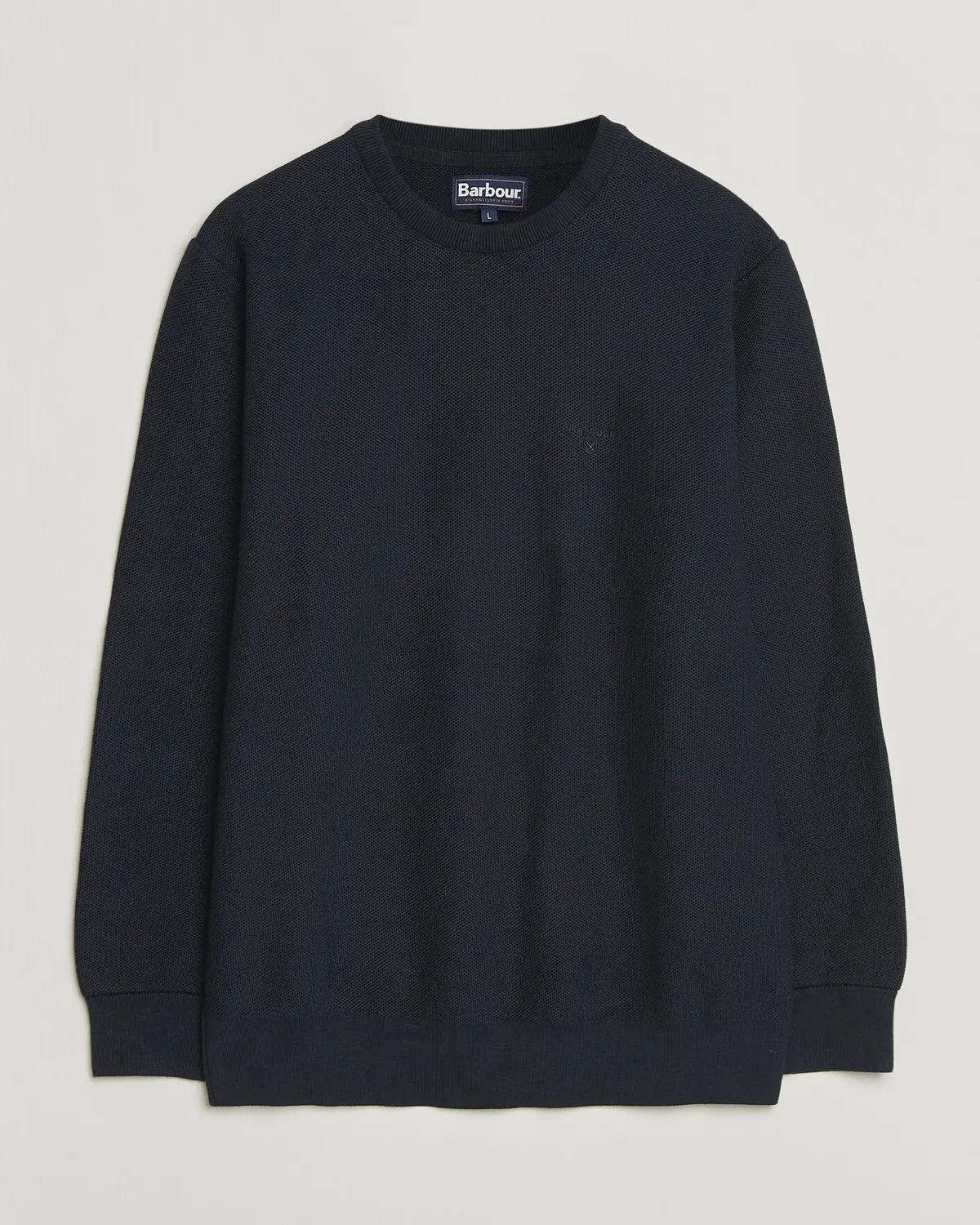 Barbour Lifestyle Honeycomb Crew Neck Navy