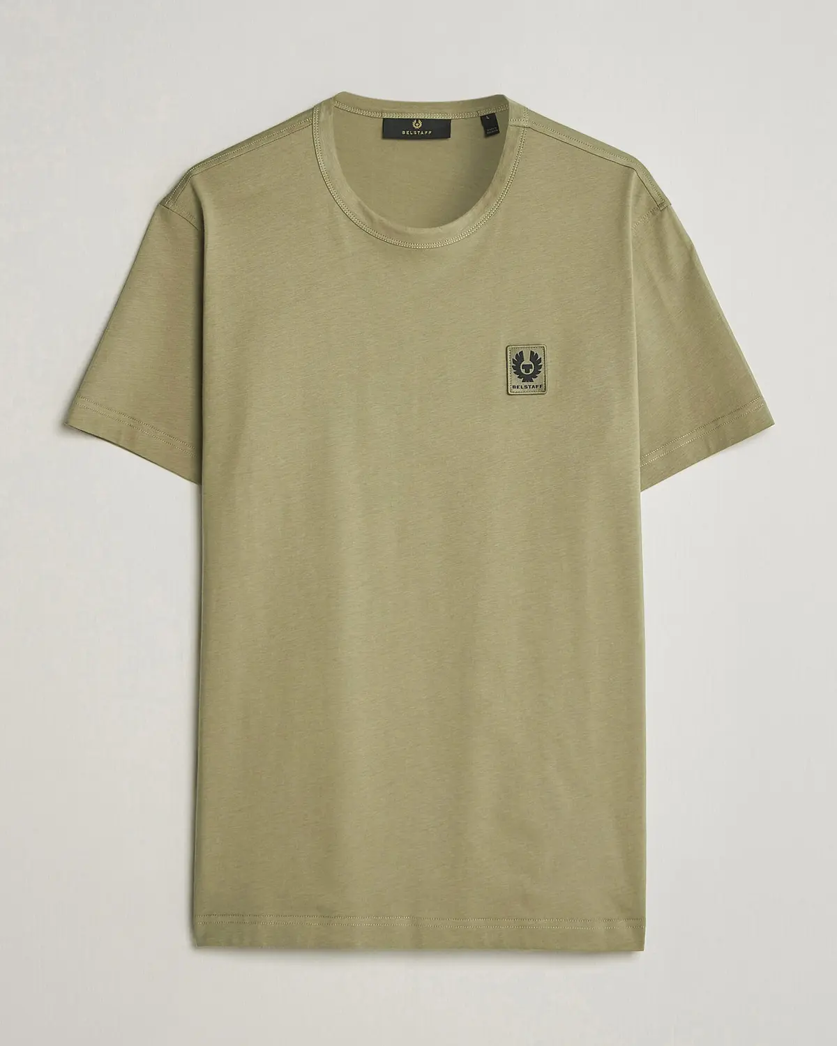 Belstaff Signature Crew Neck T-Shirt Fatigue Green