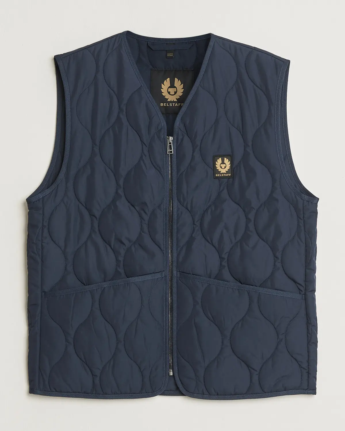 Belstaff Base Gilet Dark Ink