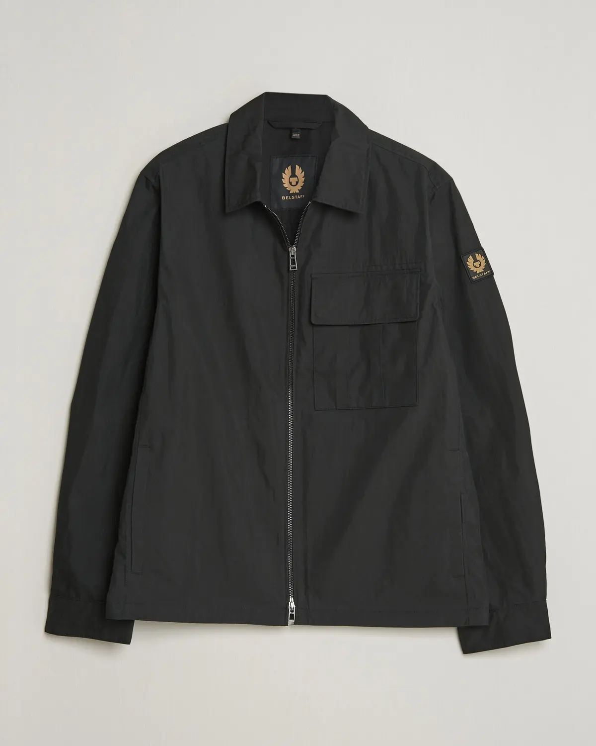 Belstaff Cargo Overshirt Black