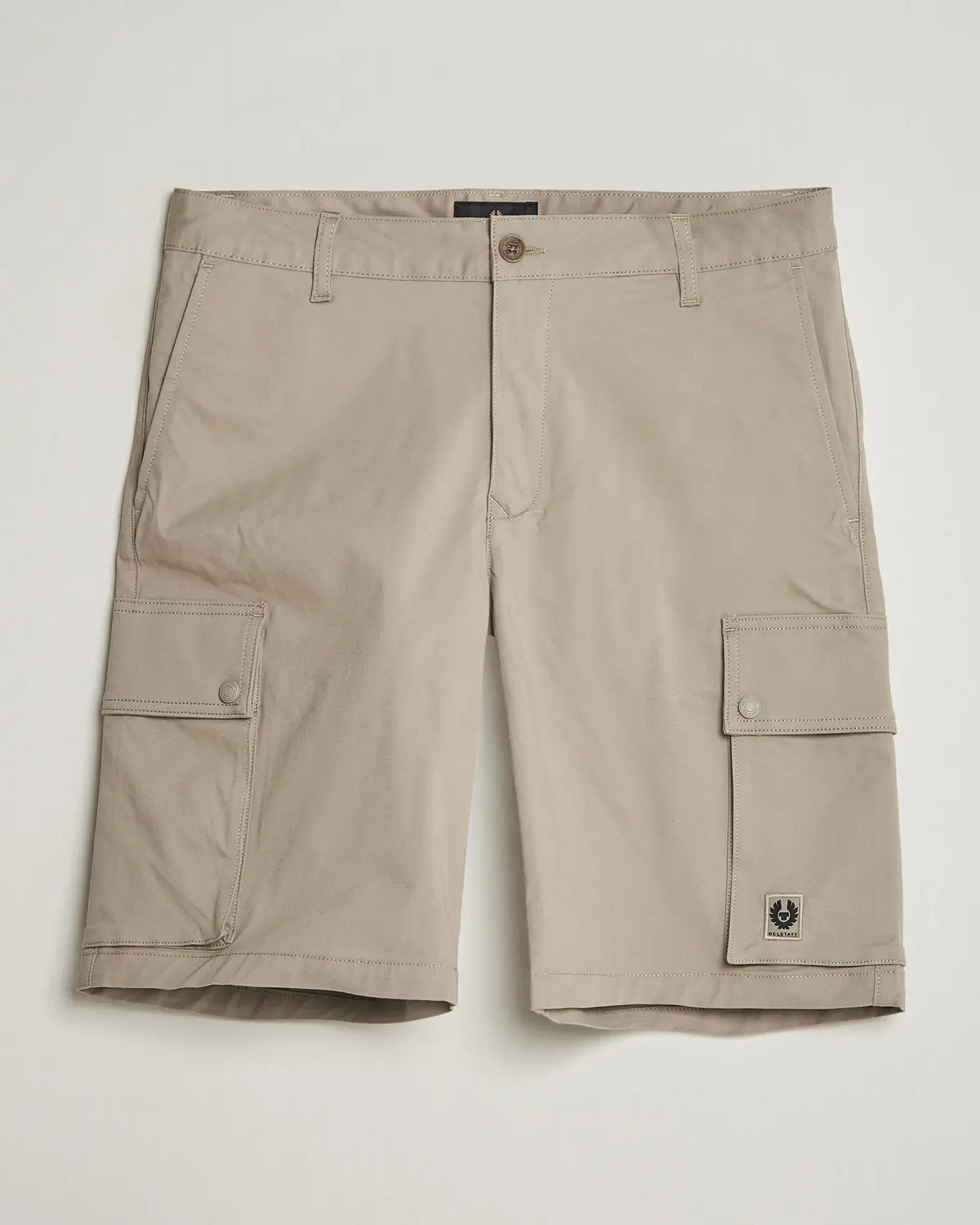 Belstaff Route Cargo Shorts Dark Sand