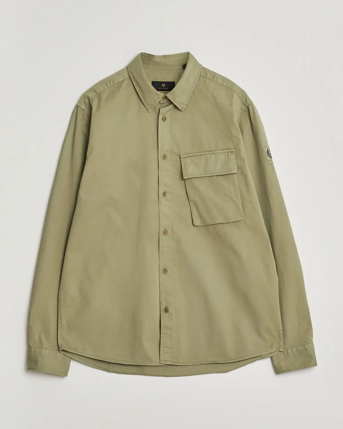 Belstaff Scale Pocket Shirt Fatigue Green