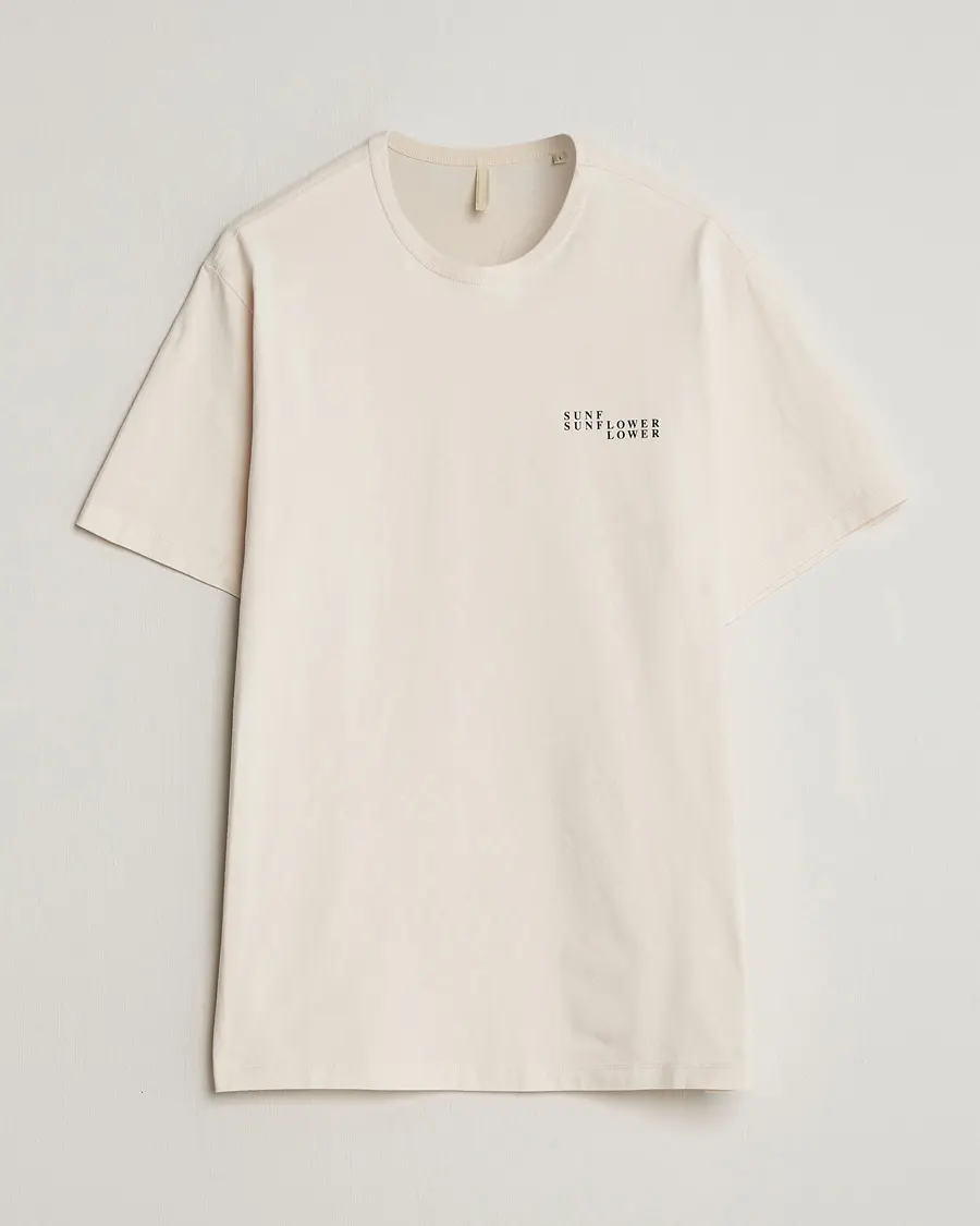 Sunflower Logo T-Shirt Off White