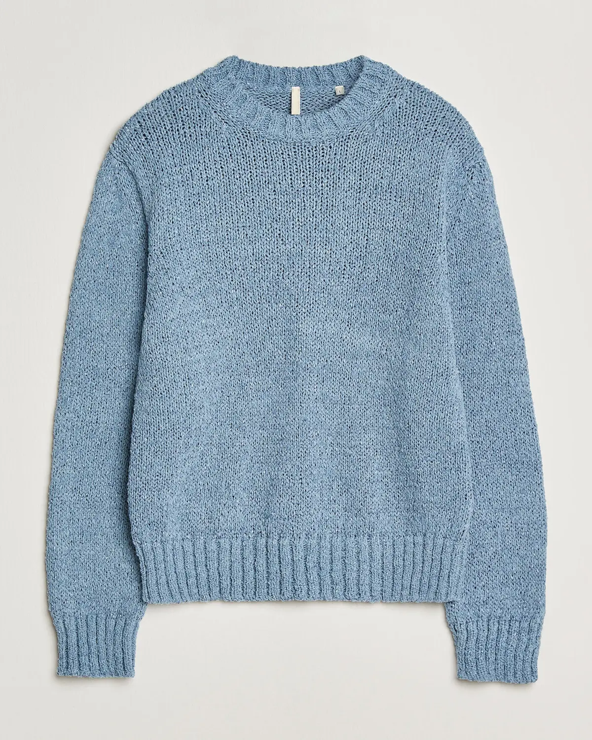 Sunflower Frederik Cotton Blend Sweater Light Blue