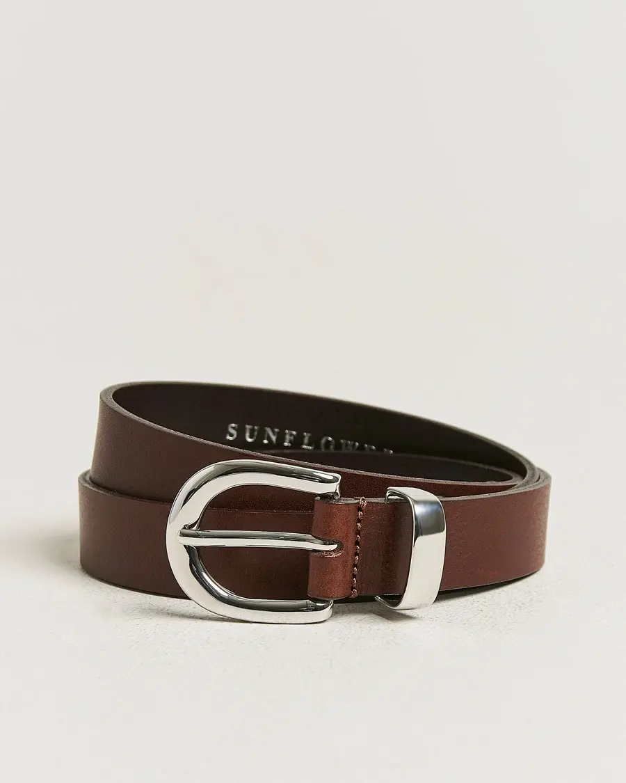 Sunflower Simple Belt Brown