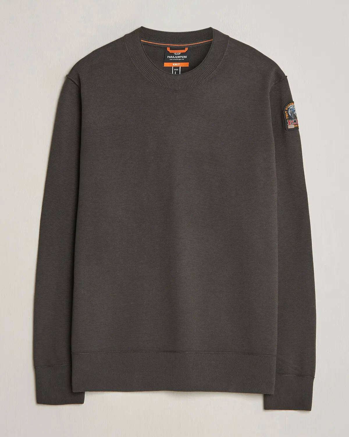 Parajumpers Basic Braw Knitted Sweater Off Black
